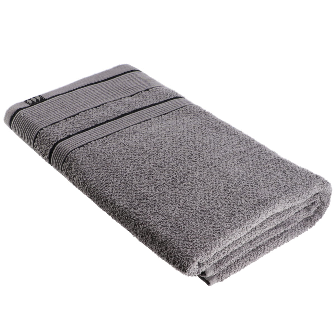 Prosop 90x150 cm 100% Bumbac - Gri/Negru ilustrat într-un decor elegant marca Ramos