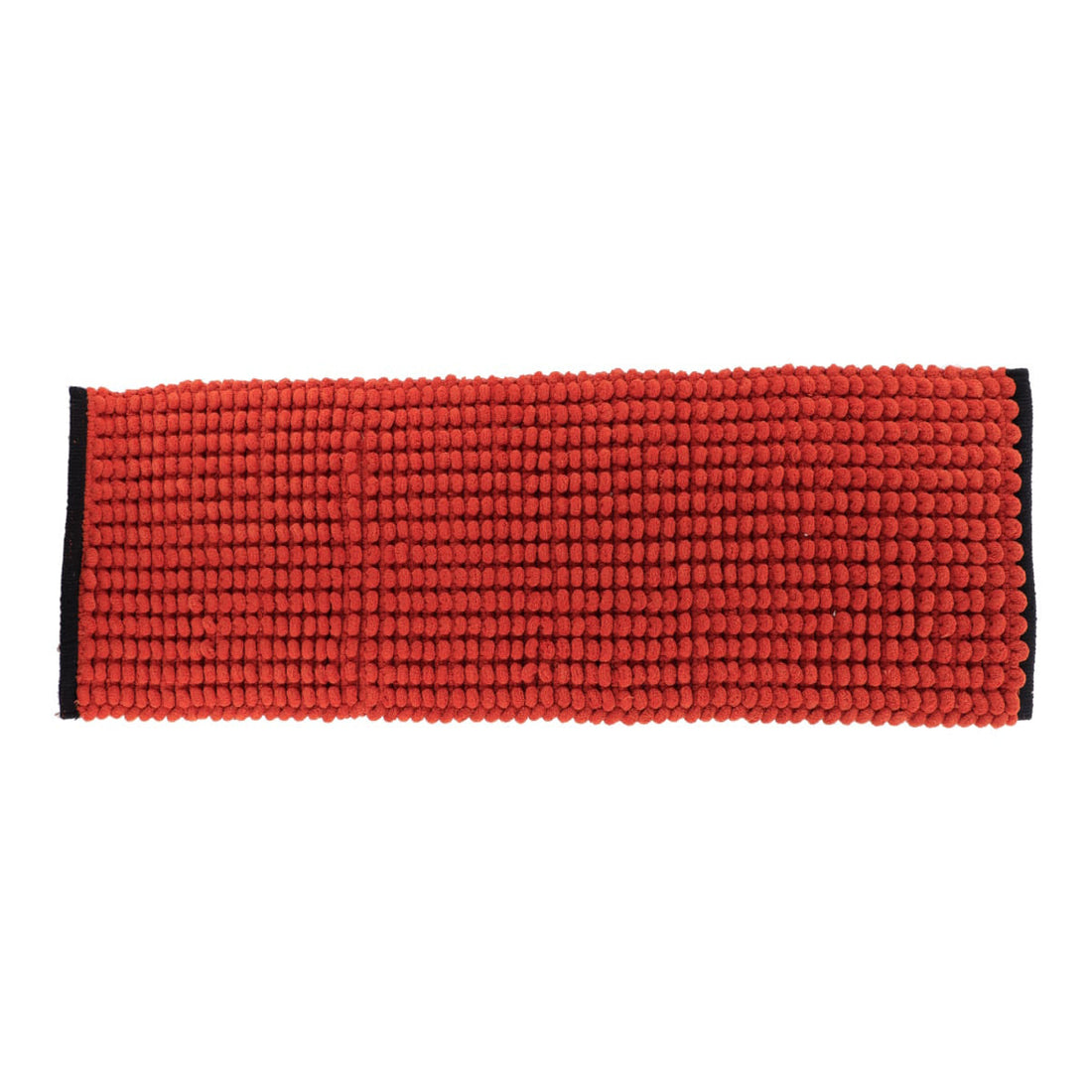 Covoraș Bicolor Bumbac 45x120 CM - Sienna/Negru - ramosdecor