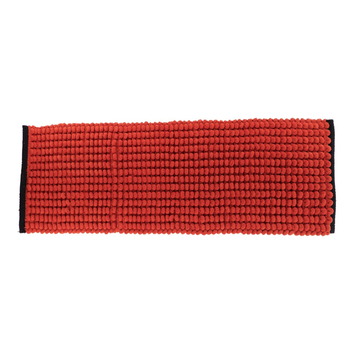Covoraș Bicolor Bumbac 45x120 CM - Sienna/Negru - ramosdecor