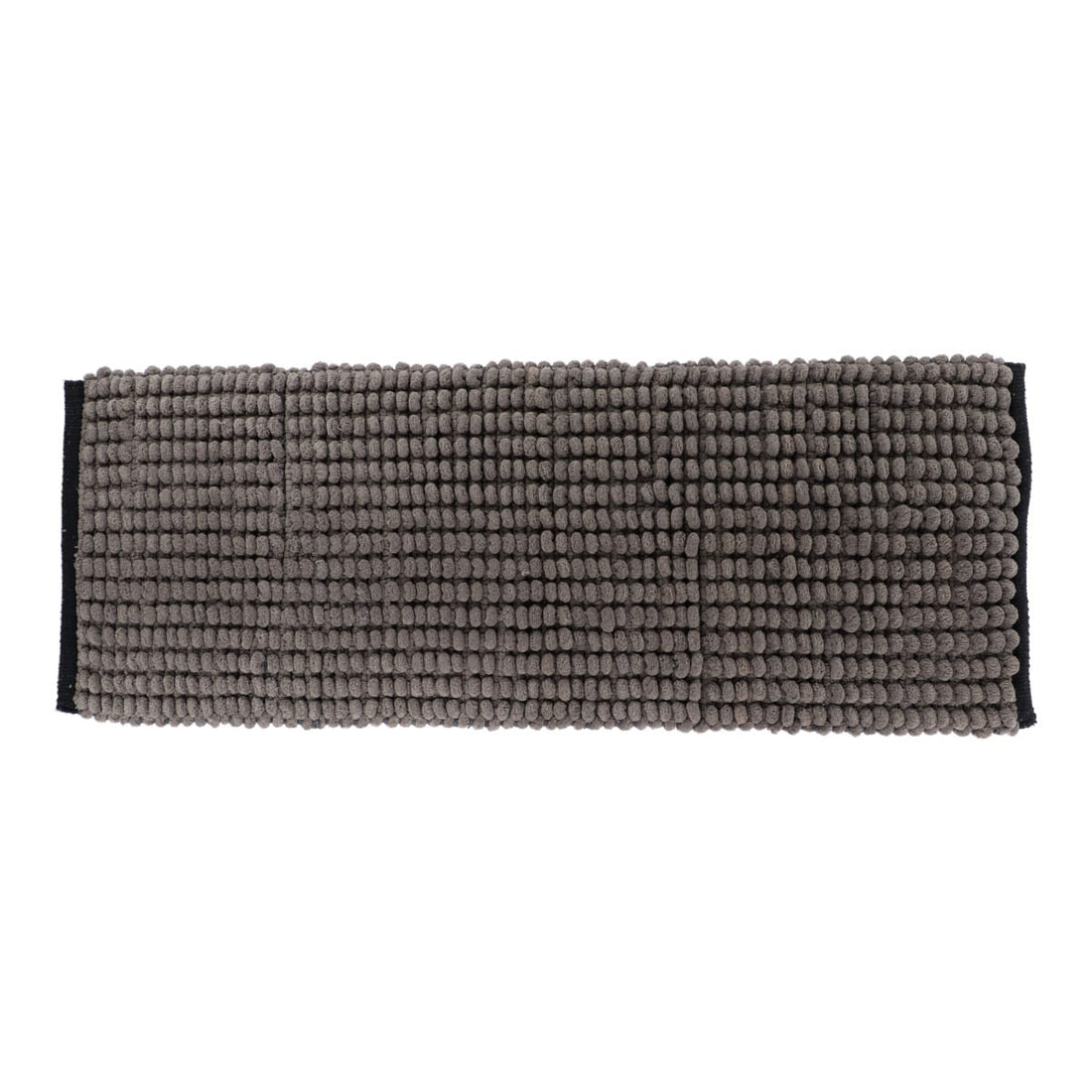 Covoraș Bicolor Bumbac 45x120 CM - Gri/Negru - ramosdecor