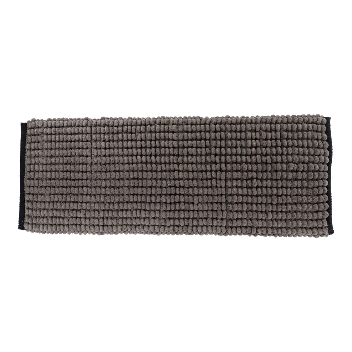 Covoraș Bicolor Bumbac 45x120 CM - Gri/Negru - ramosdecor