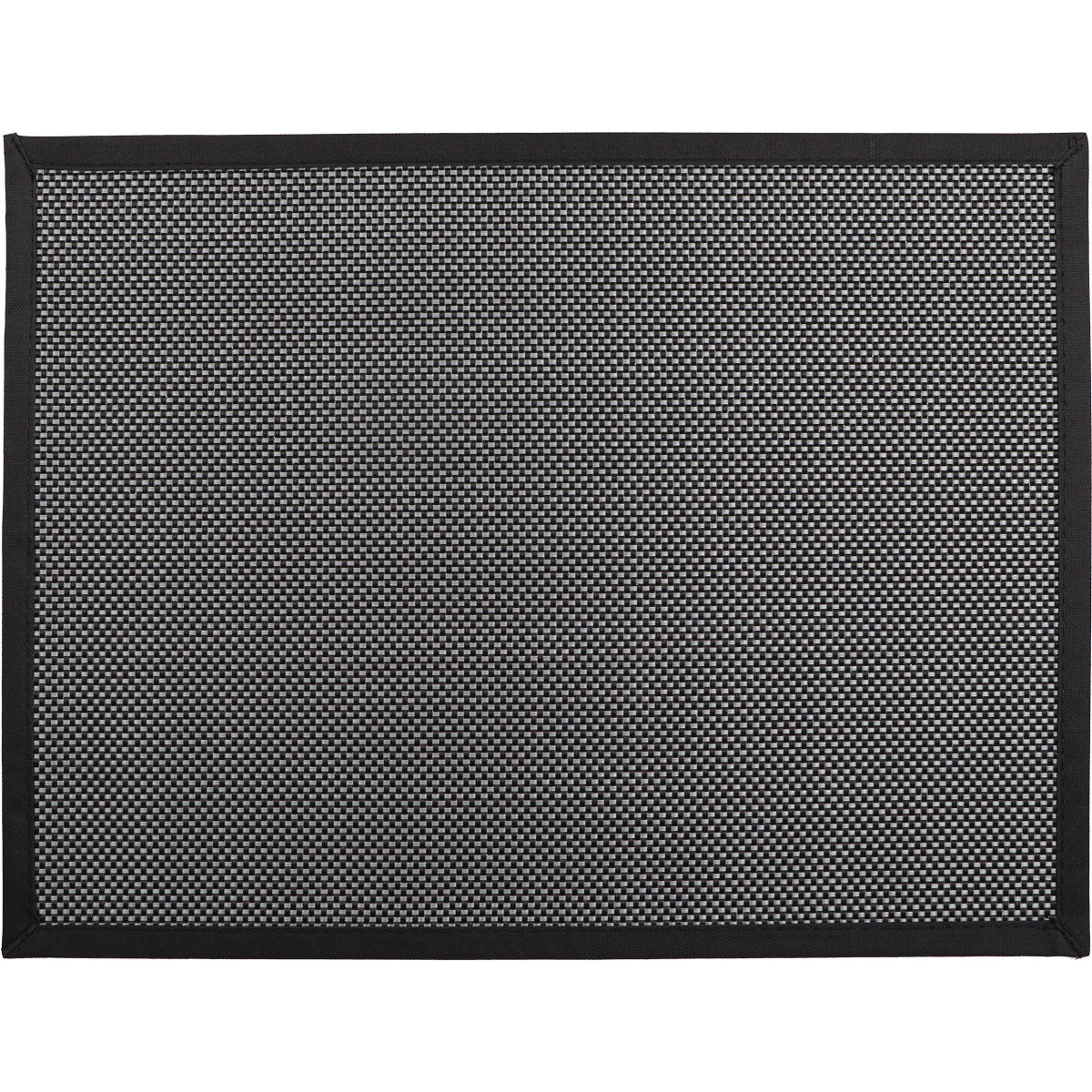 Covor bucătărie Woven Vinyl Negru/Argintiu - 45X60CM - ramosdecor