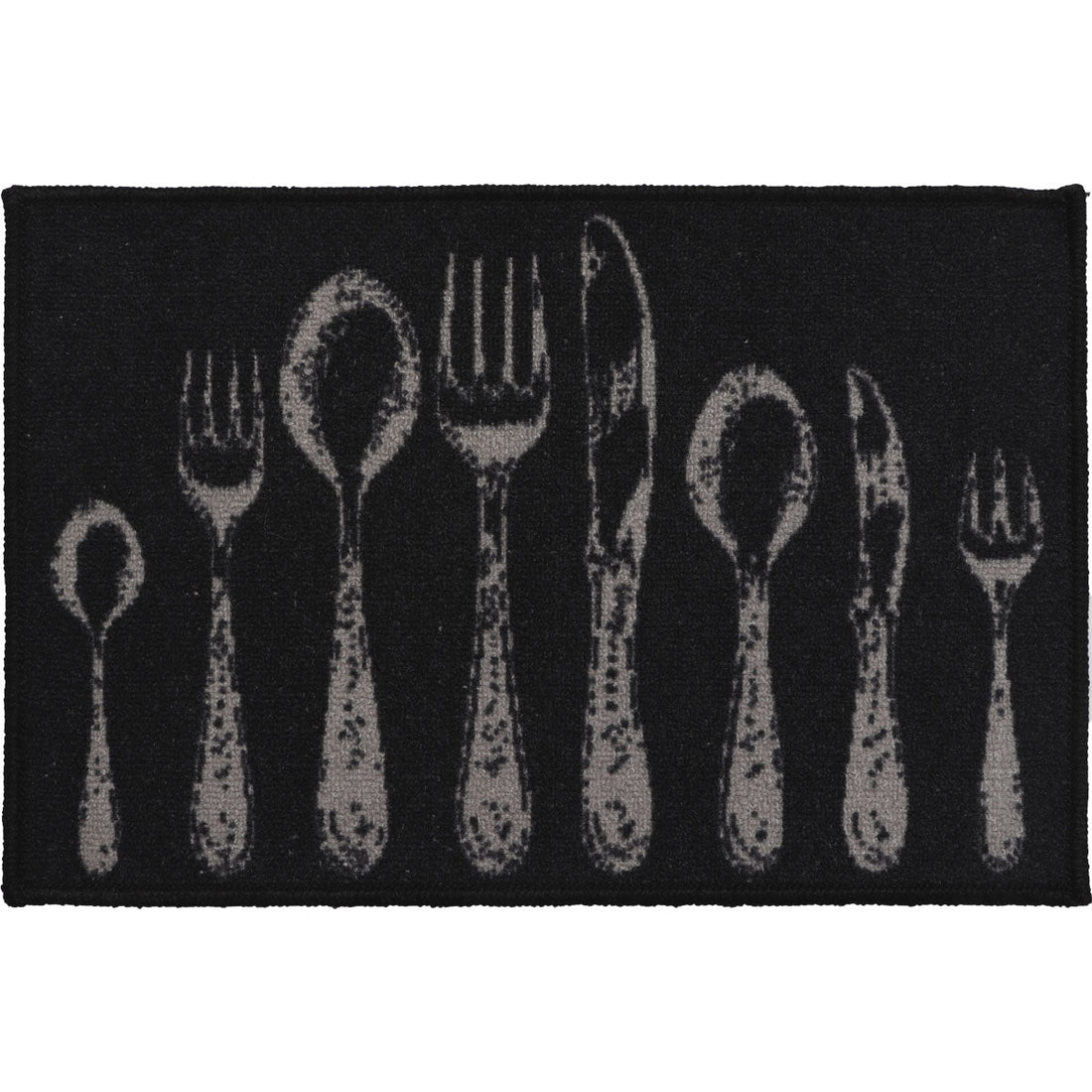 Covor bucătărie Couverts Noir - 40X60CM - ramosdecor