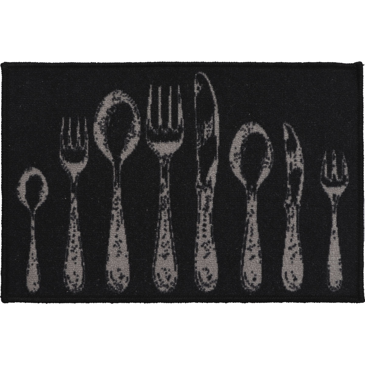 Covor bucătărie Couverts Noir - 40X60CM - ramosdecor