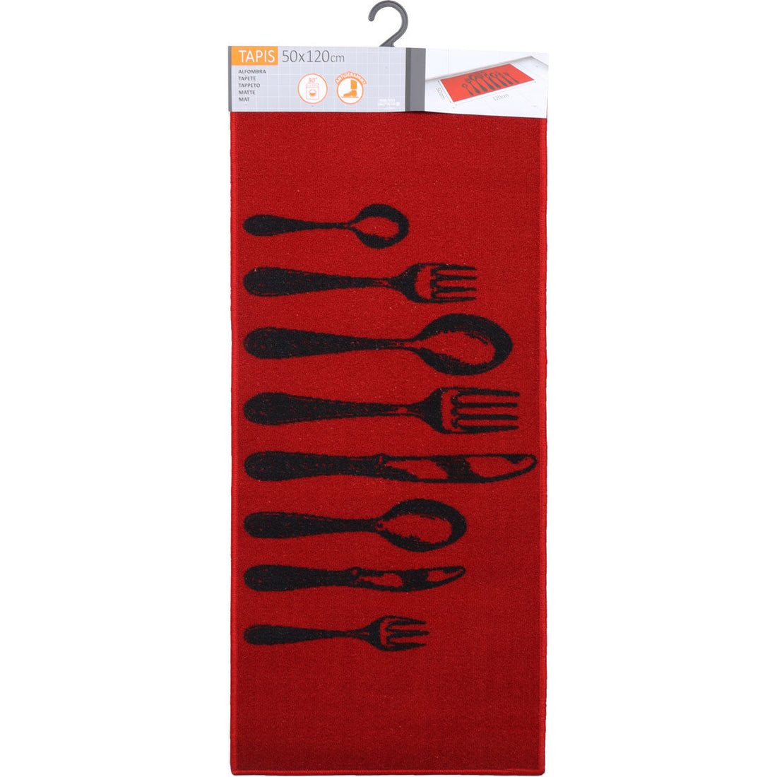 Covor bucătărie Couverts Rouge - 50X120CM - ramosdecor