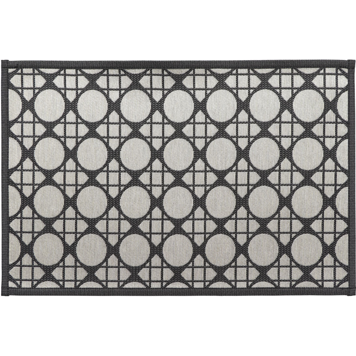 Covor bucătărie Geometrik Noir - 40X60CM - ramosdecor