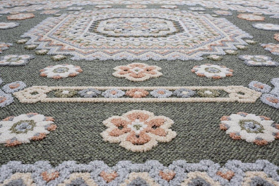 Covor Orlena ilustrat într-un decor elegant marca Ramos