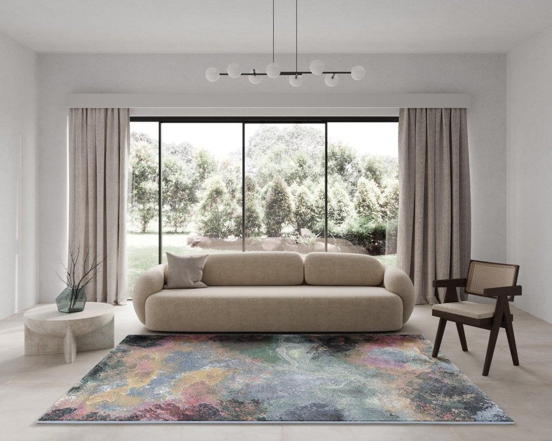 Covor Serafina ilustrat într-un decor elegant marca Ramos
