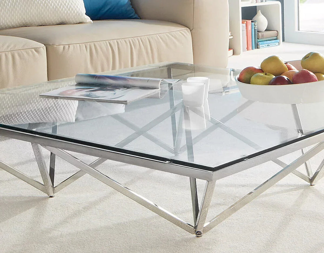 Mochetă Modulară Autoadezivă  Chill Wave MO 25x100 cm prezentat într-un decor modern marca Ramos