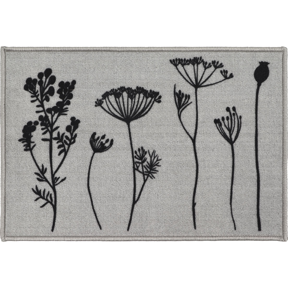 Covor bucătărie Herbier Gri - 40X60CM - ramosdecor