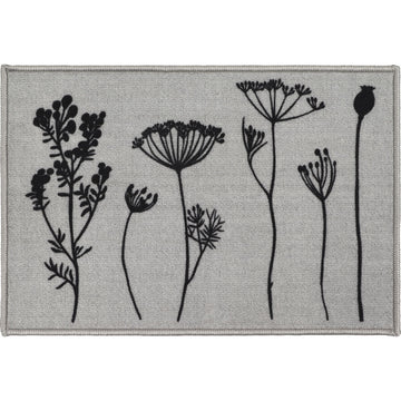 Covor bucătărie Herbier Gri - 40X60CM - ramosdecor