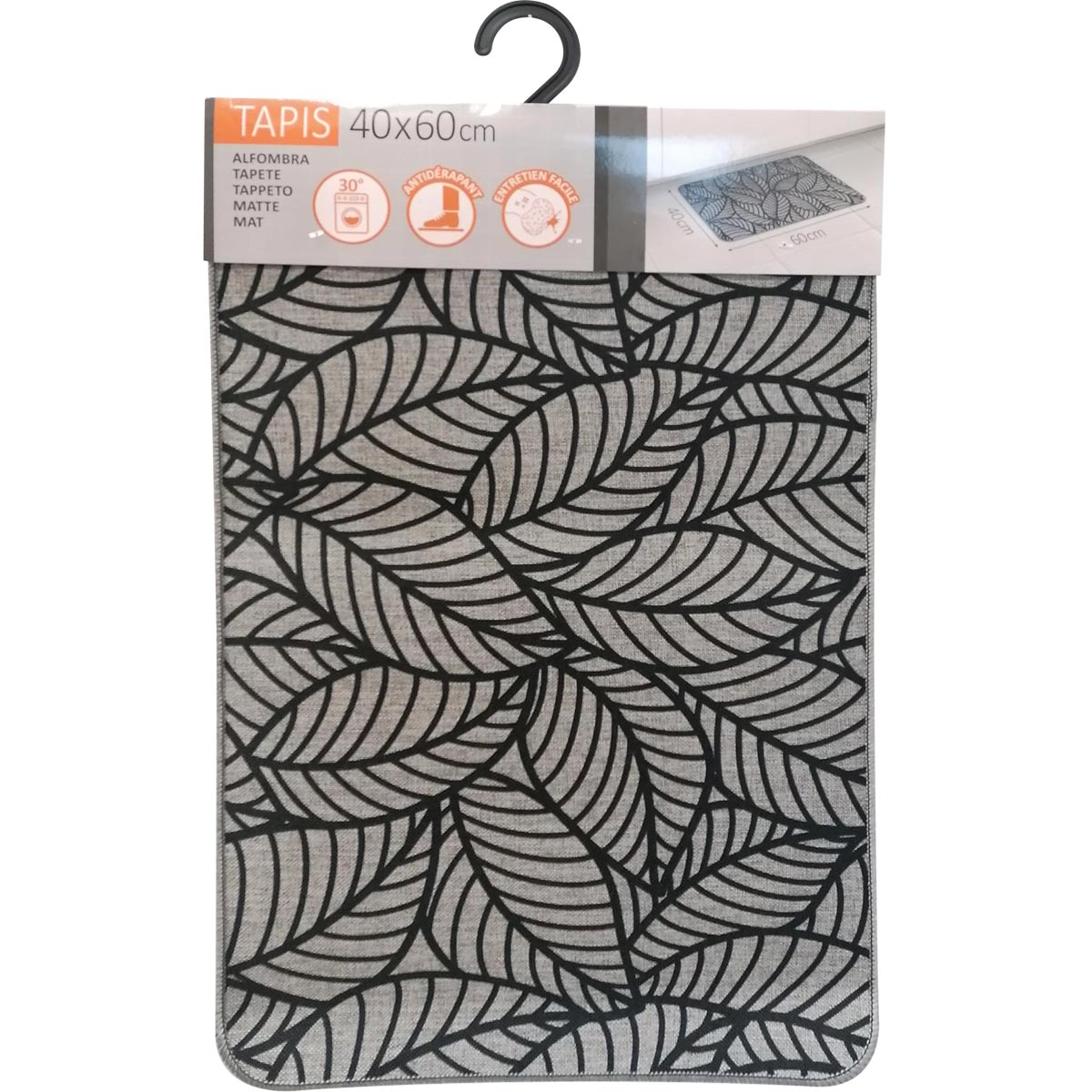 Covor bucătărie Jungle Grey - 40X60CM - ramosdecor