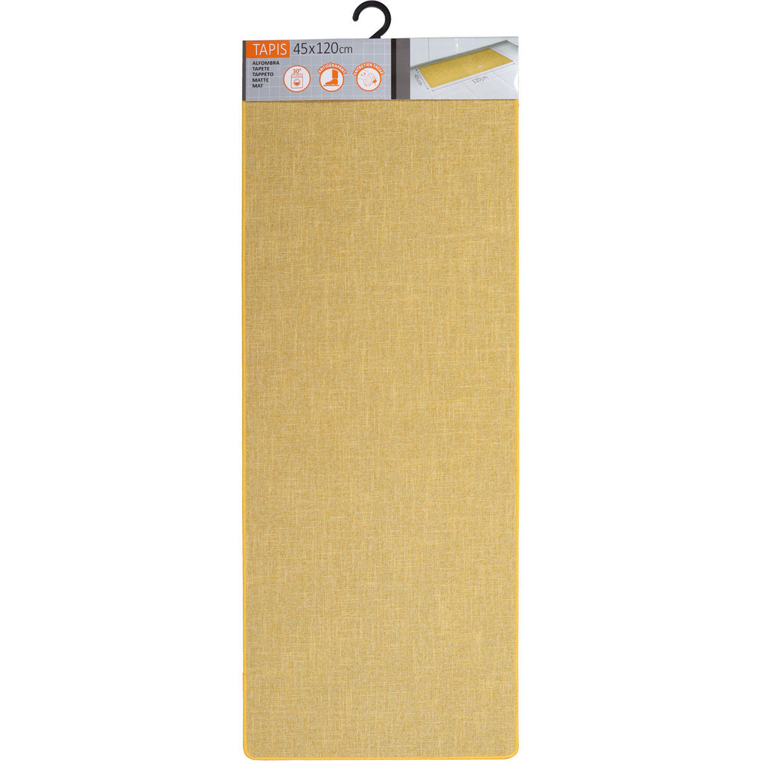 Covor bucătărie Oriane Woven Galben - 45X120CM - ramosdecor