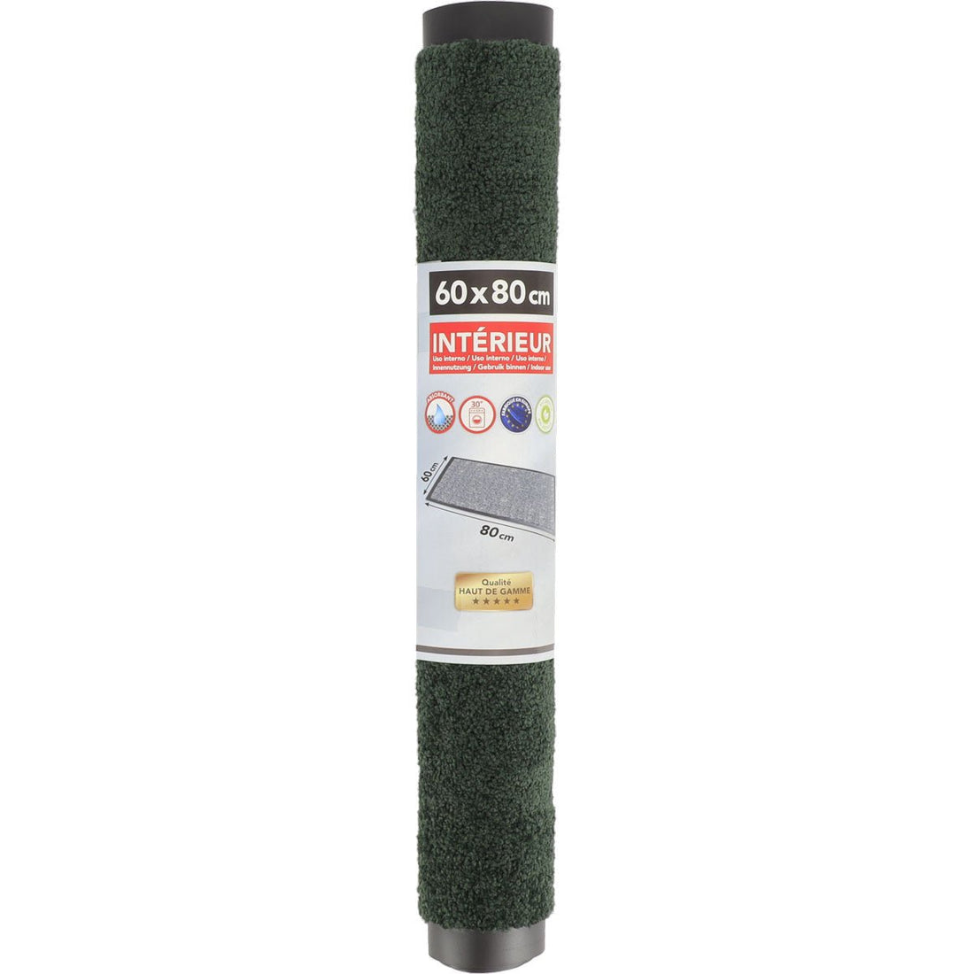 Preș Intrare Baptiste 60X80CM Poliamidă/Pvc Verde - ramosdecor