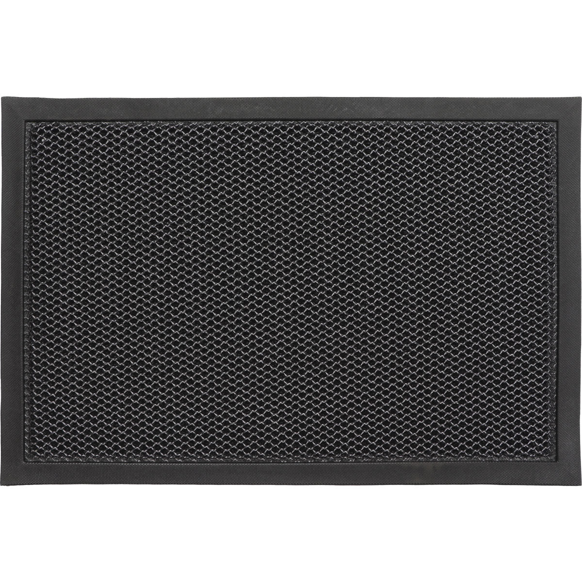 Preș Intrare 3D Grille 40X60CM Poliester/Tpe - Gri Negru - ramosdecor