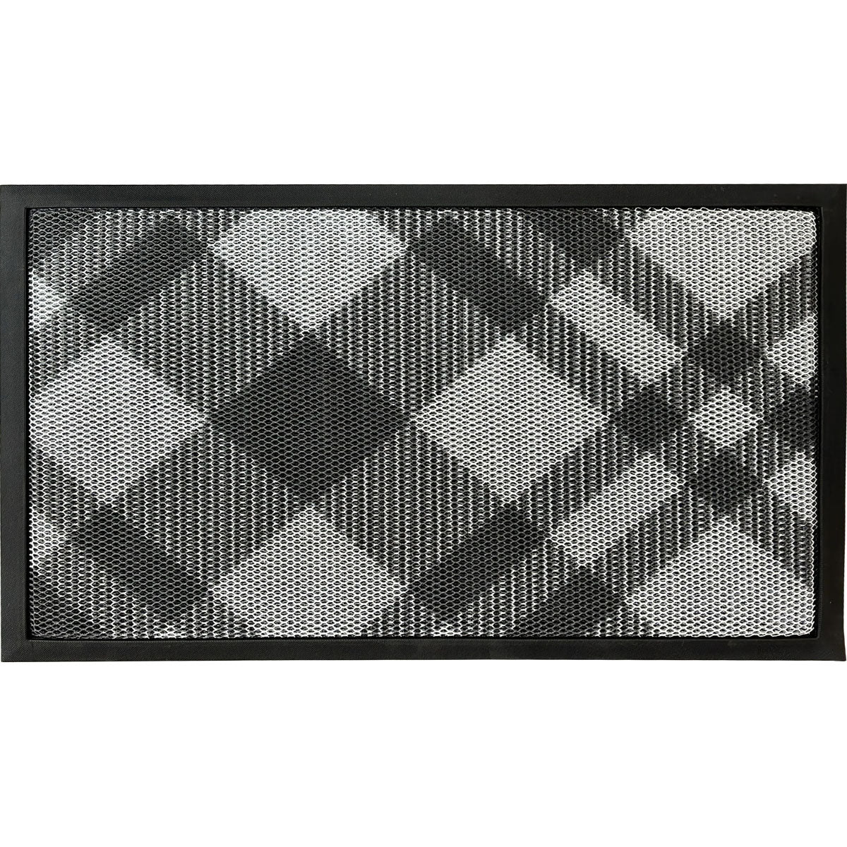Preș Intrare 3D Grille 43X76CM Poliester/Tpe - Losange - ramosdecor
