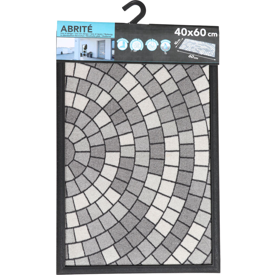 Preș Intrare 40X60CM Nailon/Cauciuc - Mosaique - ramosdecor