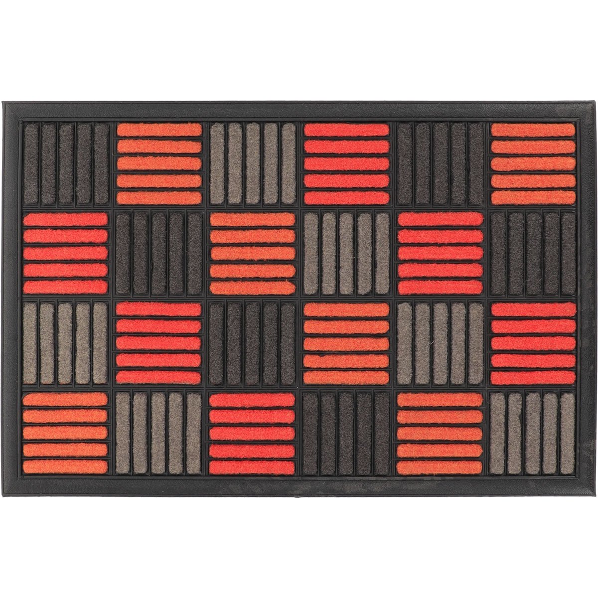 Preș Intrare Caroll 40X60CM Nailon/Cauciuc - Orange - ramosdecor