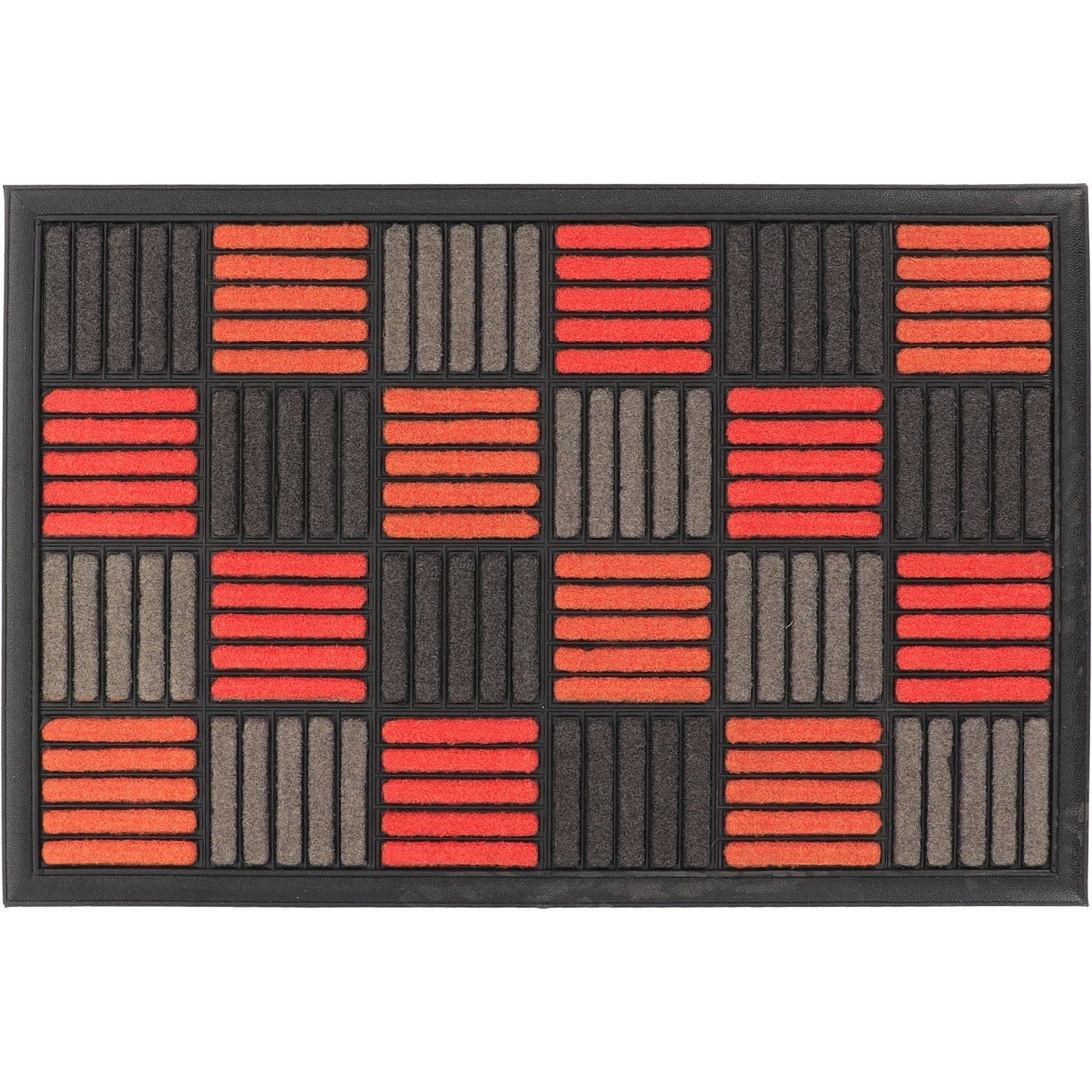 Preș Intrare Caroll 40X60CM Nailon/Cauciuc - Orange - ramosdecor