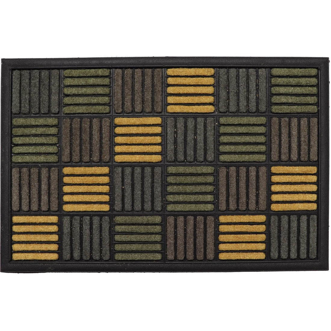 Preș Intrare Caroll 40X60CM Nailon/Cauciuc - Verde - ramosdecor