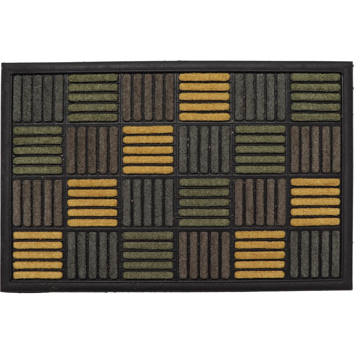 Preș Intrare Caroll 40X60CM Nailon/Cauciuc - Verde - ramosdecor
