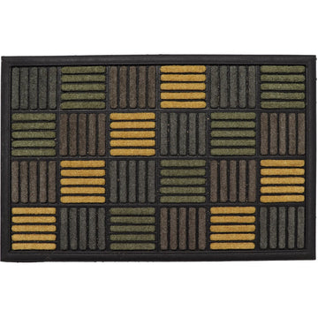 Preș Intrare Caroll 40X60CM Nailon/Cauciuc - Verde - ramosdecor