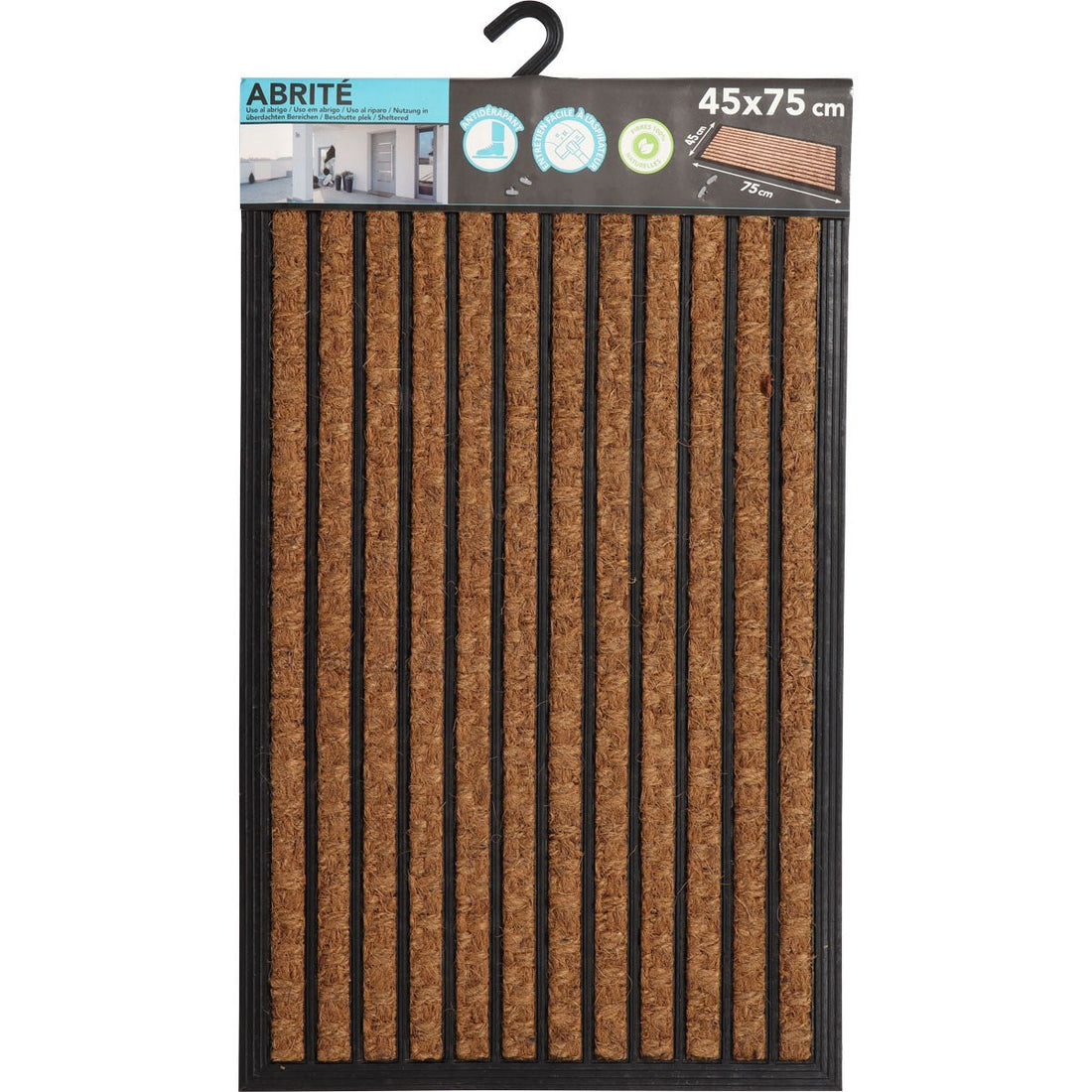 Preș Intrare Eloi 45x75 cm Coco/Cauciuc – Traits - ramosdecor