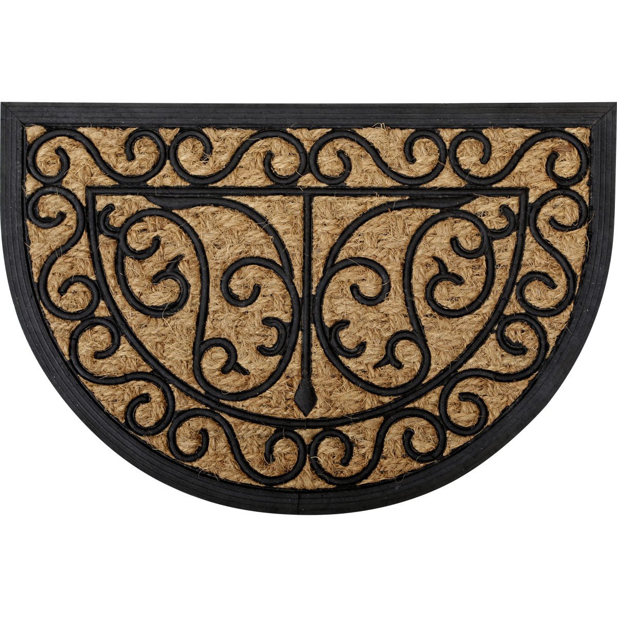 Preș Intrare Harry Half-Moon 40X60CM Coco/Cauciuc - Arabesque - ramosdecor