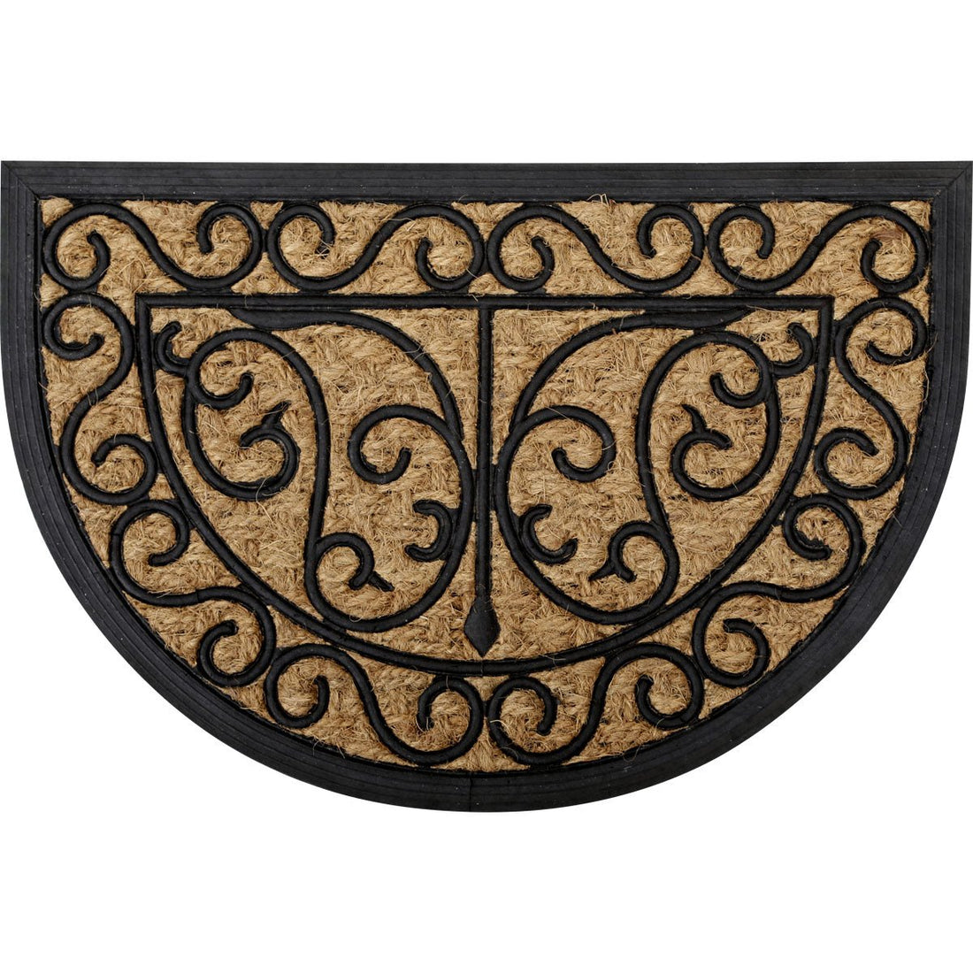 Preș Intrare Harry Half-Moon 40X60CM Coco/Cauciuc - Arabesque - ramosdecor