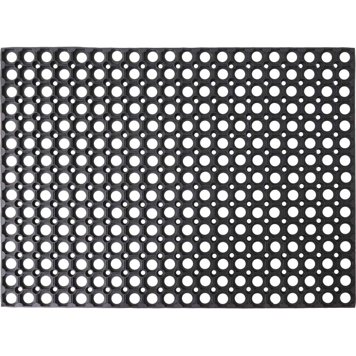 Preș Intrare Caillebotis 60X80CM Cauciuc - Negru - ramosdecor