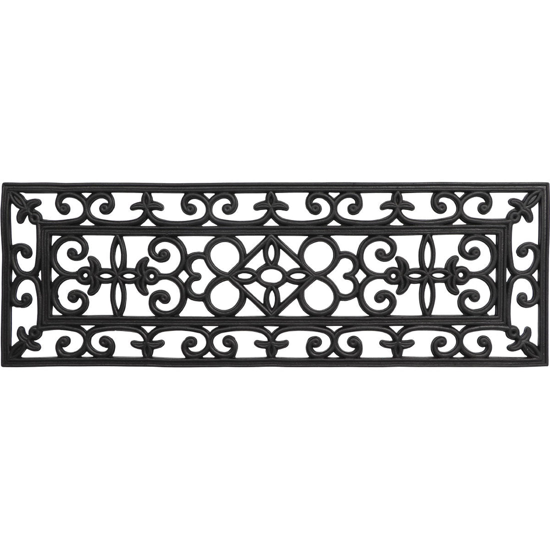 Preș Intrare Elsa 25X75CM Cauciuc - Negru - ramosdecor