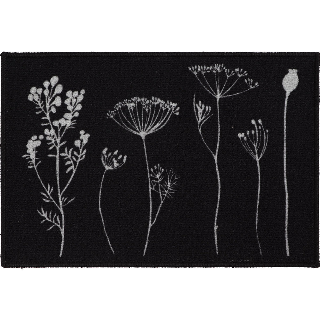 Covor bucătărie Herbier Noir - 50X80CM - ramosdecor
