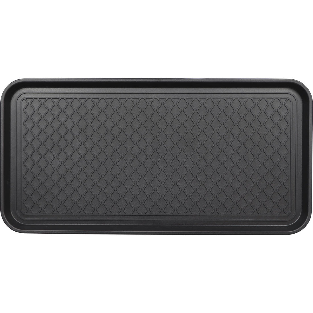 Tăviță pentru uscat cizme și pantofi 38X76CM Polietilenă - Negru - ramosdecor